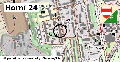 Horní 24, Brno