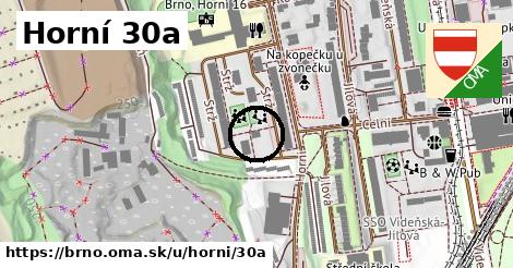 Horní 30a, Brno