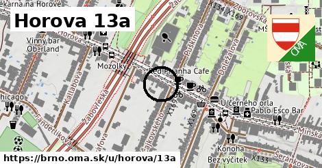 Horova 13a, Brno