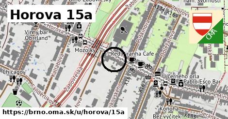 Horova 15a, Brno