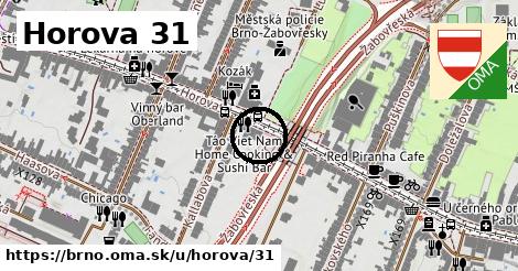 Horova 31, Brno