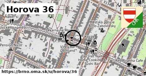 Horova 36, Brno