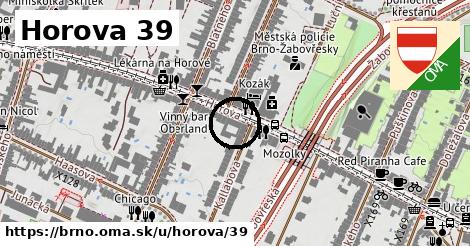 Horova 39, Brno