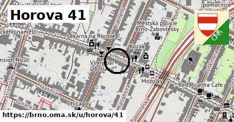 Horova 41, Brno