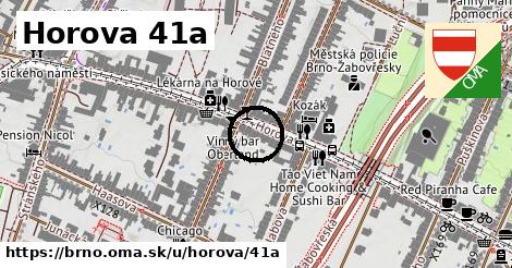 Horova 41a, Brno