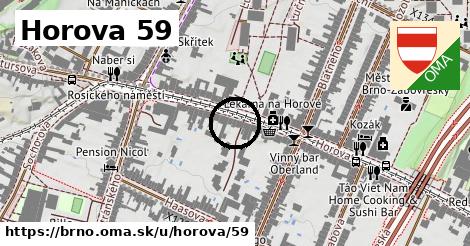 Horova 59, Brno