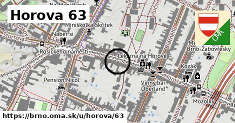 Horova 63, Brno