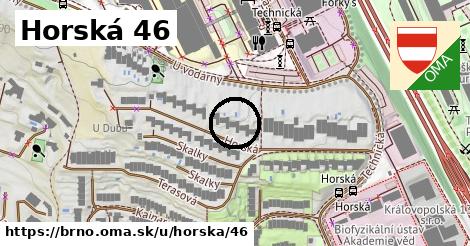 Horská 46, Brno