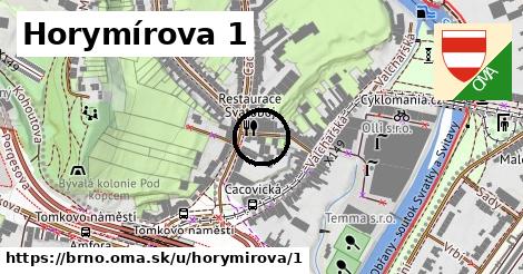 Horymírova 1, Brno