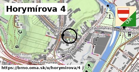 Horymírova 4, Brno