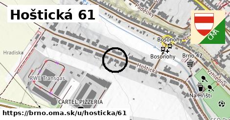 Hoštická 61, Brno