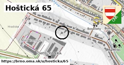 Hoštická 65, Brno