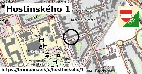 Hostinského 1, Brno