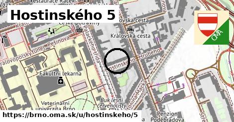 Hostinského 5, Brno