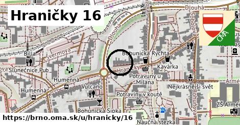 Hraničky 16, Brno