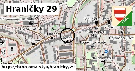 Hraničky 29, Brno