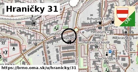 Hraničky 31, Brno