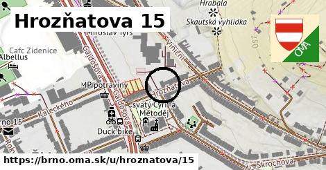 Hrozňatova 15, Brno