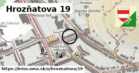 Hrozňatova 19, Brno