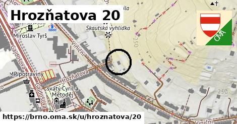 Hrozňatova 20, Brno