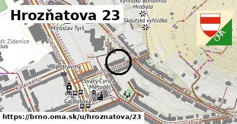 Hrozňatova 23, Brno