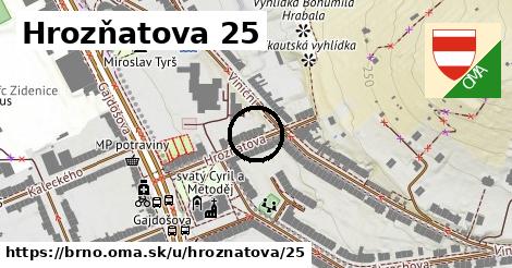 Hrozňatova 25, Brno