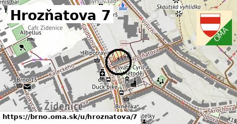 Hrozňatova 7, Brno