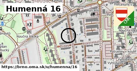 Humenná 16, Brno