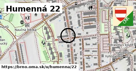 Humenná 22, Brno