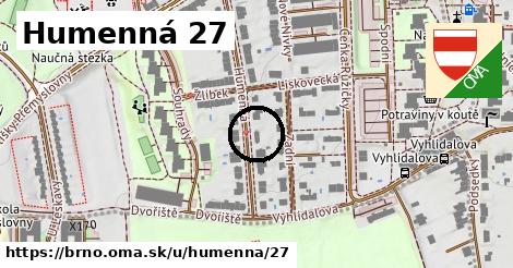 Humenná 27, Brno