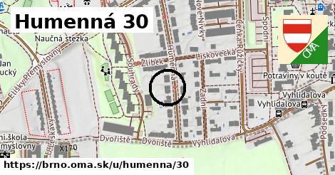 Humenná 30, Brno