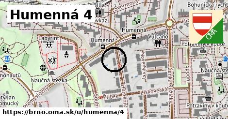 Humenná 4, Brno