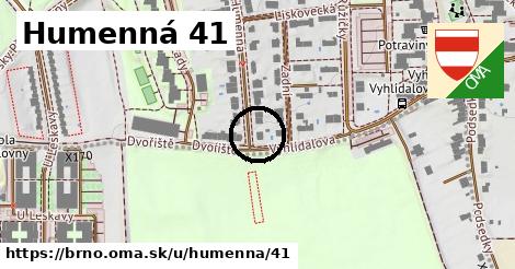 Humenná 41, Brno