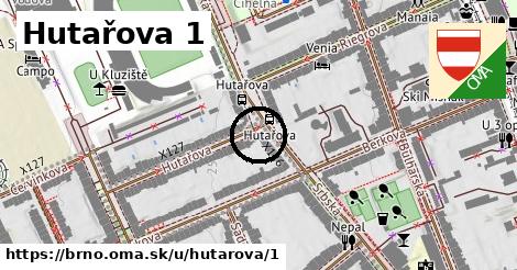 Hutařova 1, Brno