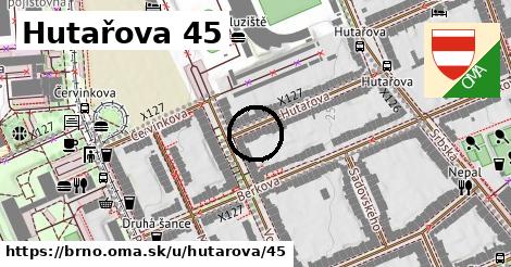 Hutařova 45, Brno