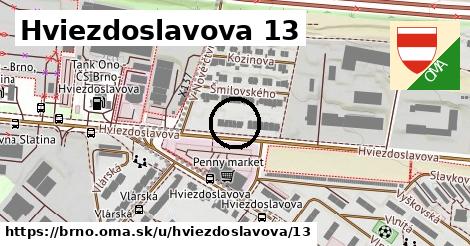 Hviezdoslavova 13, Brno