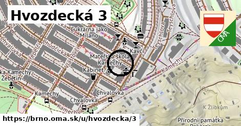 Hvozdecká 3, Brno
