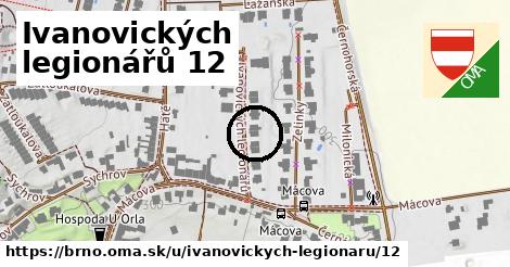 Ivanovických legionářů 12, Brno