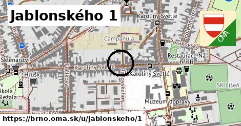 Jablonského 1, Brno