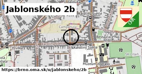 Jablonského 2b, Brno