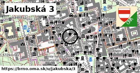 Jakubská 3, Brno