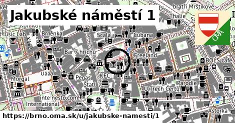 Jakubské náměstí 1, Brno