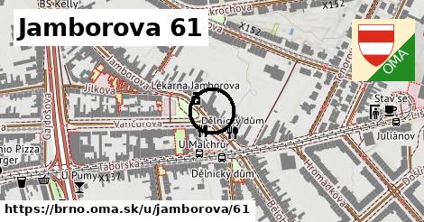 Jamborova 61, Brno