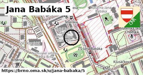 Jana Babáka 5, Brno