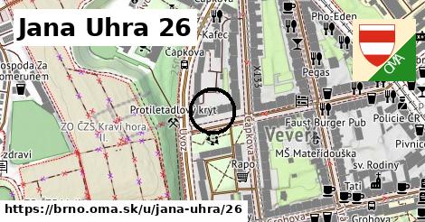 Jana Uhra 26, Brno