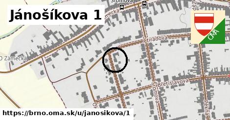 Jánošíkova 1, Brno