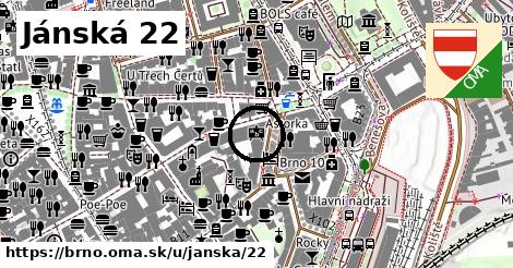 Jánská 22, Brno