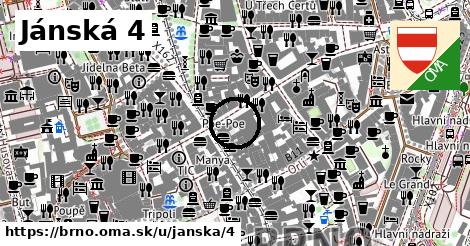 Jánská 4, Brno