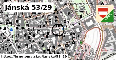 Jánská 53/29, Brno
