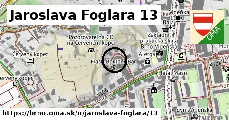 Jaroslava Foglara 13, Brno